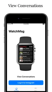 watchmsg for instagram iphone screenshot 2