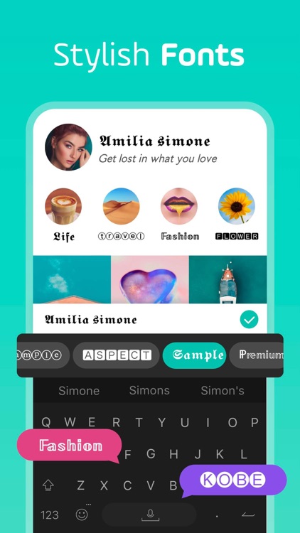 Facemoji Keyboard: Fonts&Emoji