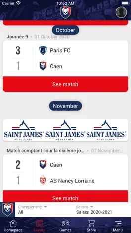 Game screenshot SM Caen apk