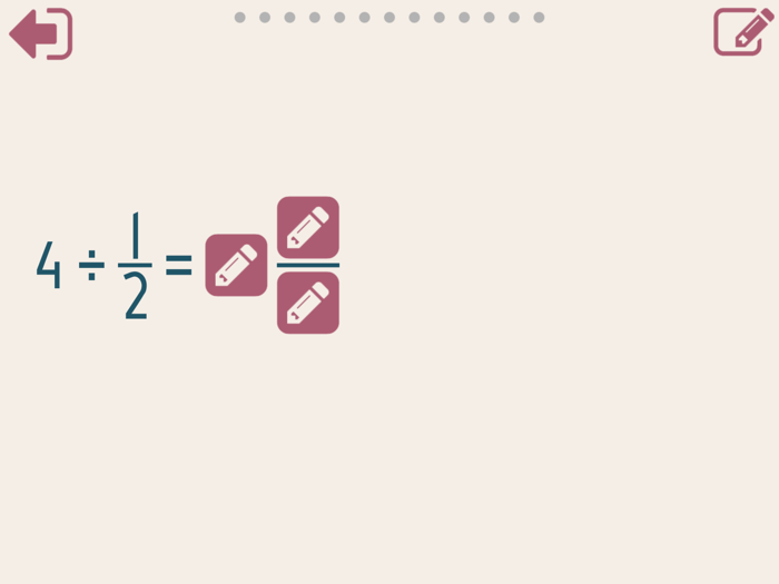 Math Shot Dividing Fractions