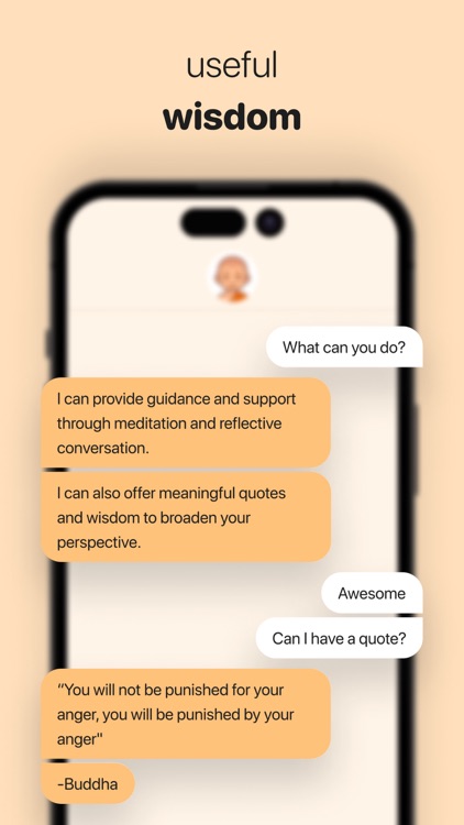 Monk AI - find inner peace