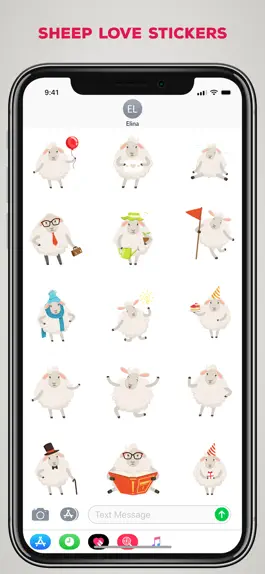 Game screenshot Sheep Love Stickers apk