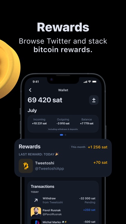 Tweetoshi - Twitter & Bitcoin