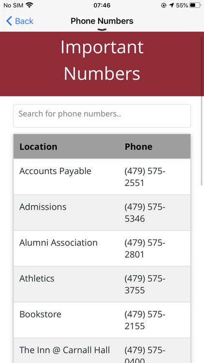 UARKMobile 2.0 screenshot-4