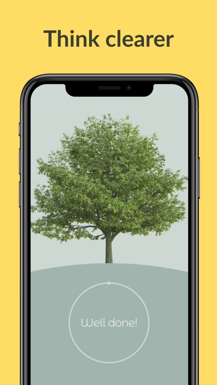 Relaxing Tree Breathing App