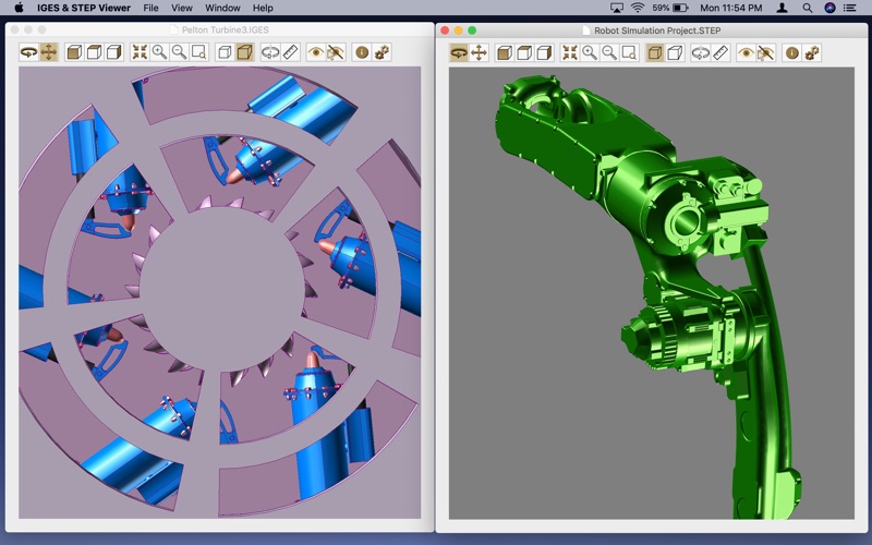 IGES & STEP Viewer