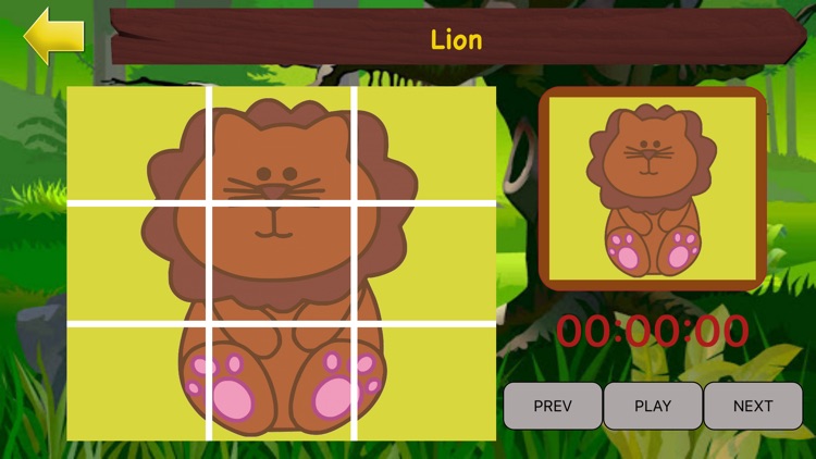 Animal Slider Puzzles