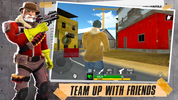 Fort Shooting Battle Royale 3D