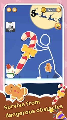 Game screenshot Draw Save Gingerbread Man mod apk