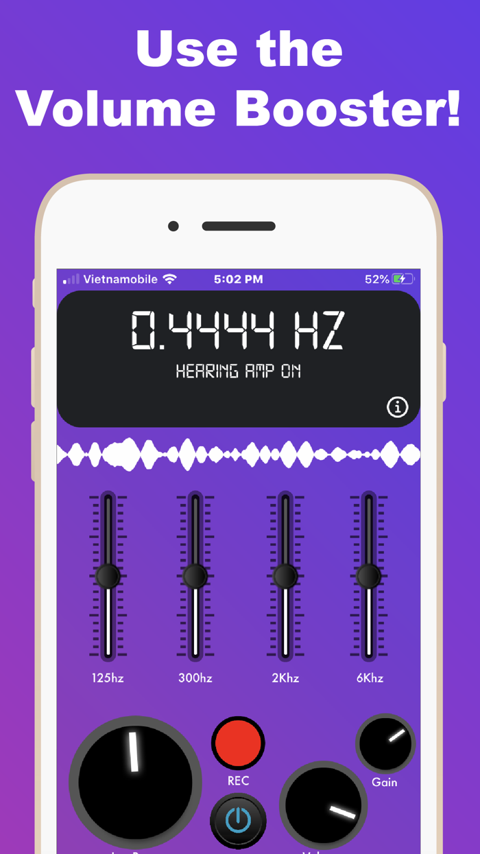 Volume Booster for Hearing