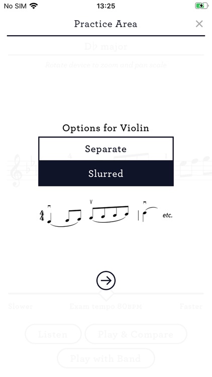 Violin Scales Trainer Lite screenshot-3