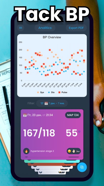 BP Blood Pressure App