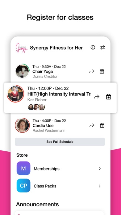 Synergy Fitness for Her screenshot 2