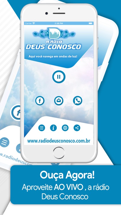 Web Rádio Deus Conosco.