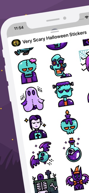 Very Scary Halloween Stickers(圖4)-速報App