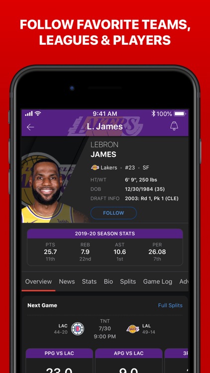 ESPN: Live Sports & Scores screenshot-8