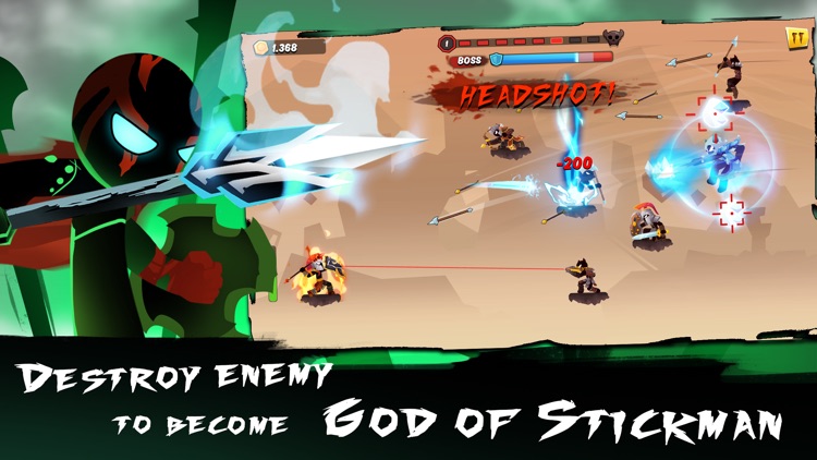 Stick Figtht : Battle for life screenshot-3