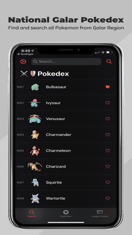 National Galar Pokedex