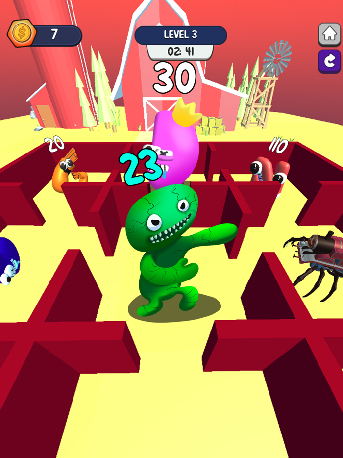 BanBan vs Alphabet Maze