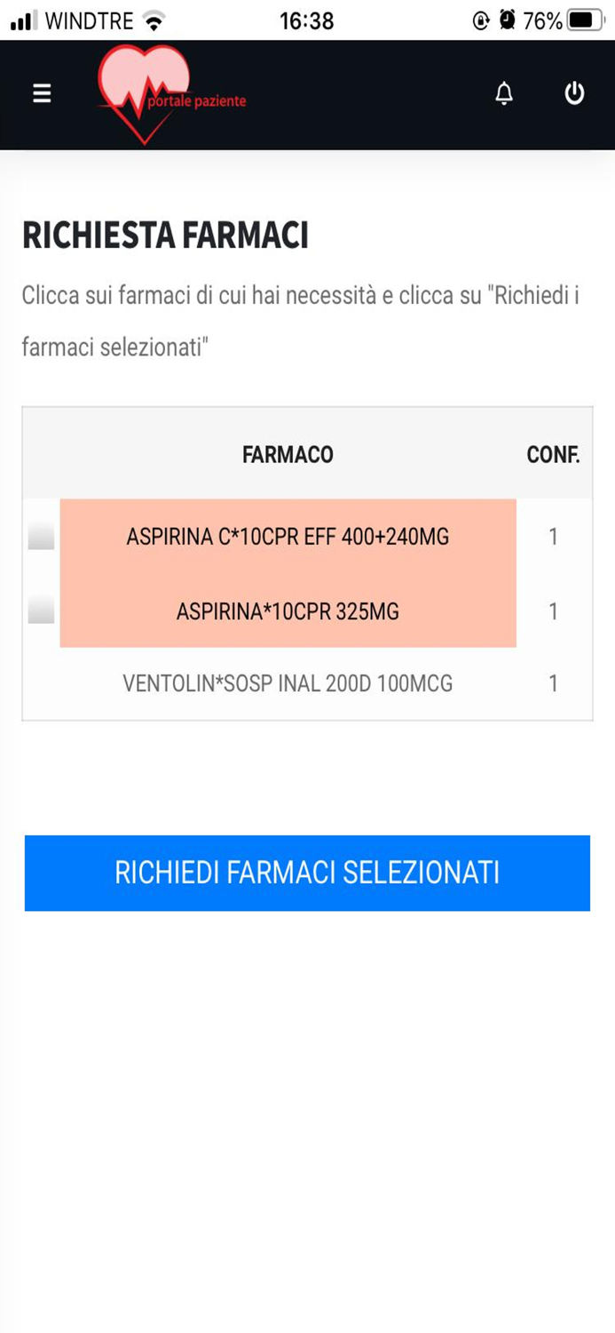 Portale paziente - Atlasmedica
