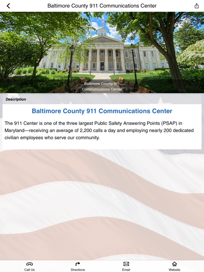 Baltimore County 911