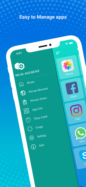 Dual Accounts - Multi Social(圖6)-速報App