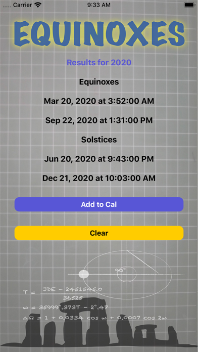 Equinoxes screenshot 4