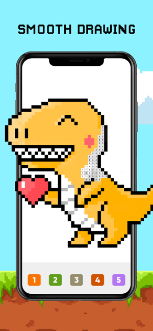 Dino Fun - Pixel Coloring Book(圖1)-速報App