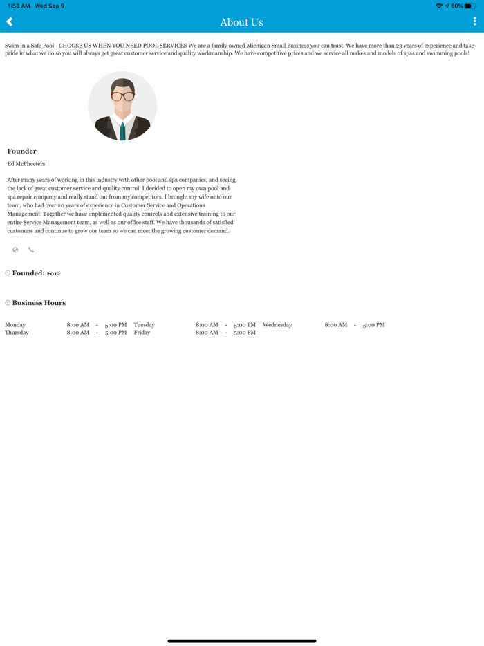 Affordable Pool and Spa app