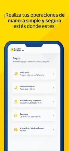 Screenshot 3 APP Banco Pichincha Perú iphone