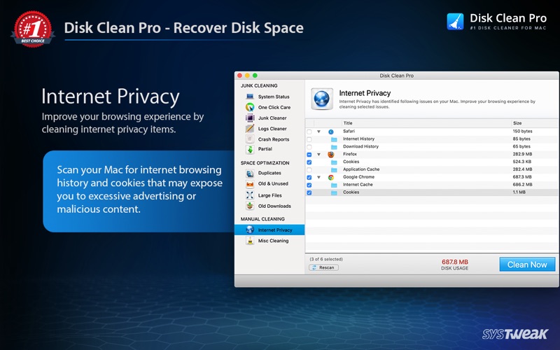 Disk Clean Pro Screenshots