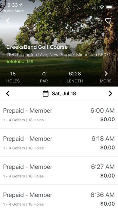 CreeksBend Golf Course screenshot 3