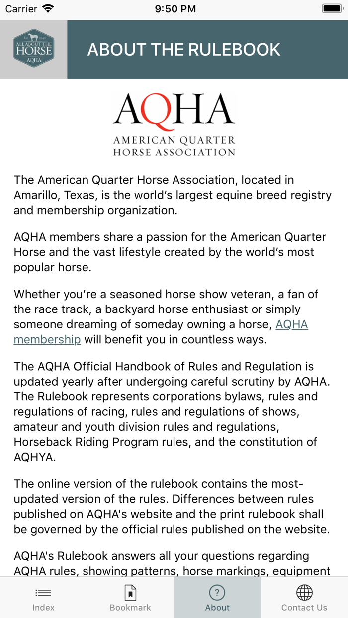 AQHA 2021 Rulebook