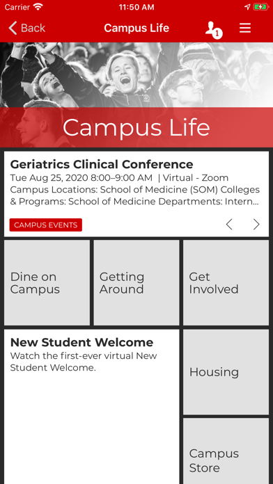MobileU - University of Utah screenshot 2