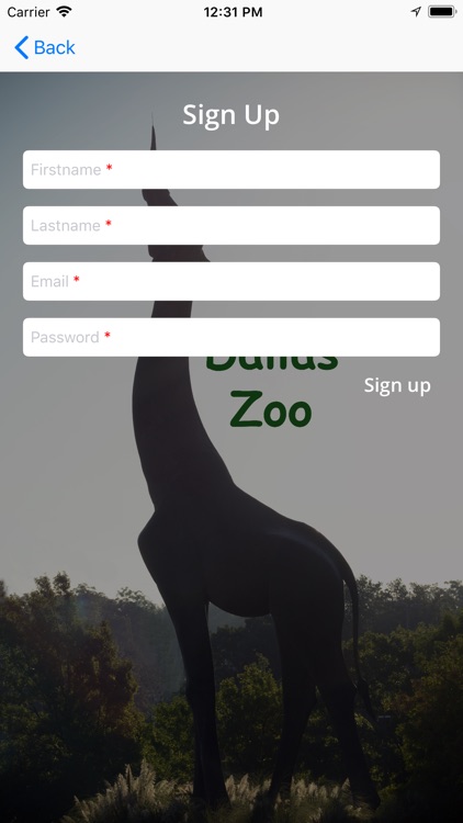 Dallas Zoo App
