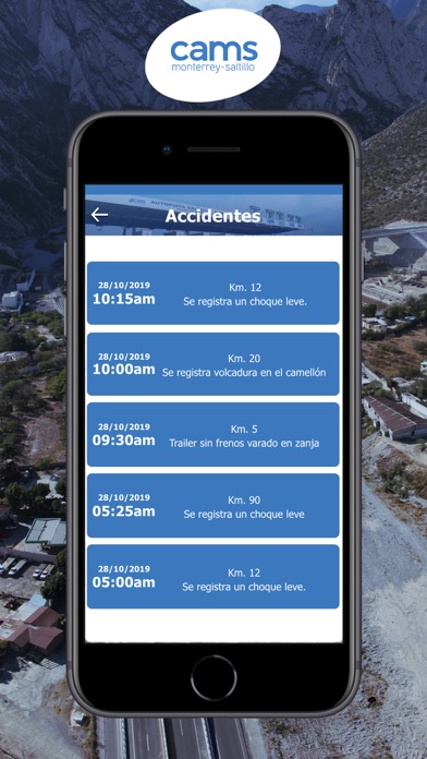 CAMS Autopistas screenshot 4