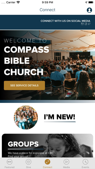 How to cancel & delete Compass Bible Church from iphone & ipad 2