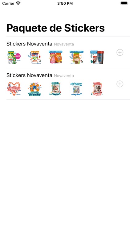 Stickers Novaventa