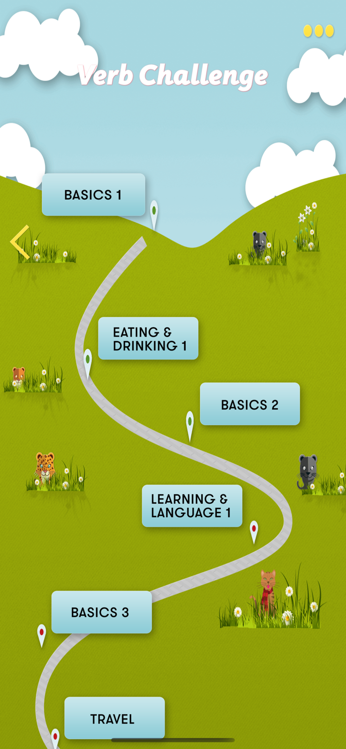 CatsAndVerbs - Italian verbs