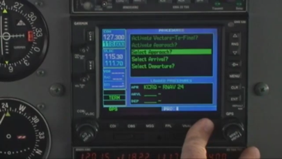 How to cancel & delete RNAV Approach for GARMIN GNS430/530W from iphone & ipad 4