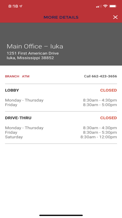 First American National Bank screenshot 4