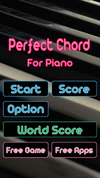 Piano Perfect Chord