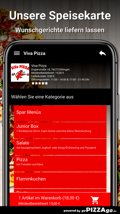 Viva Pizza Ettlingen screenshot 4