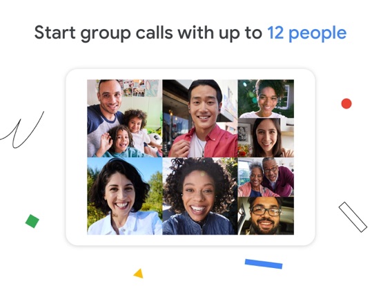 iPad Image of Google Duo