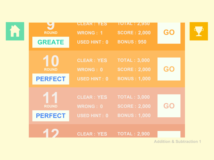 Quiz Addition Subtraction 1