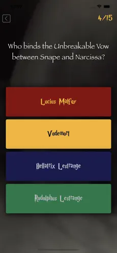 Screenshot 4 TriwizardTrivia iphone