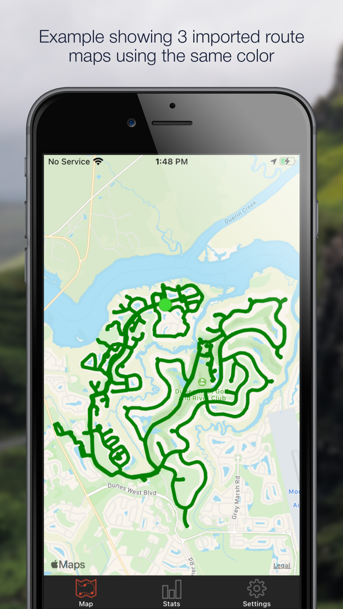 BirdsEye GPS includes ads