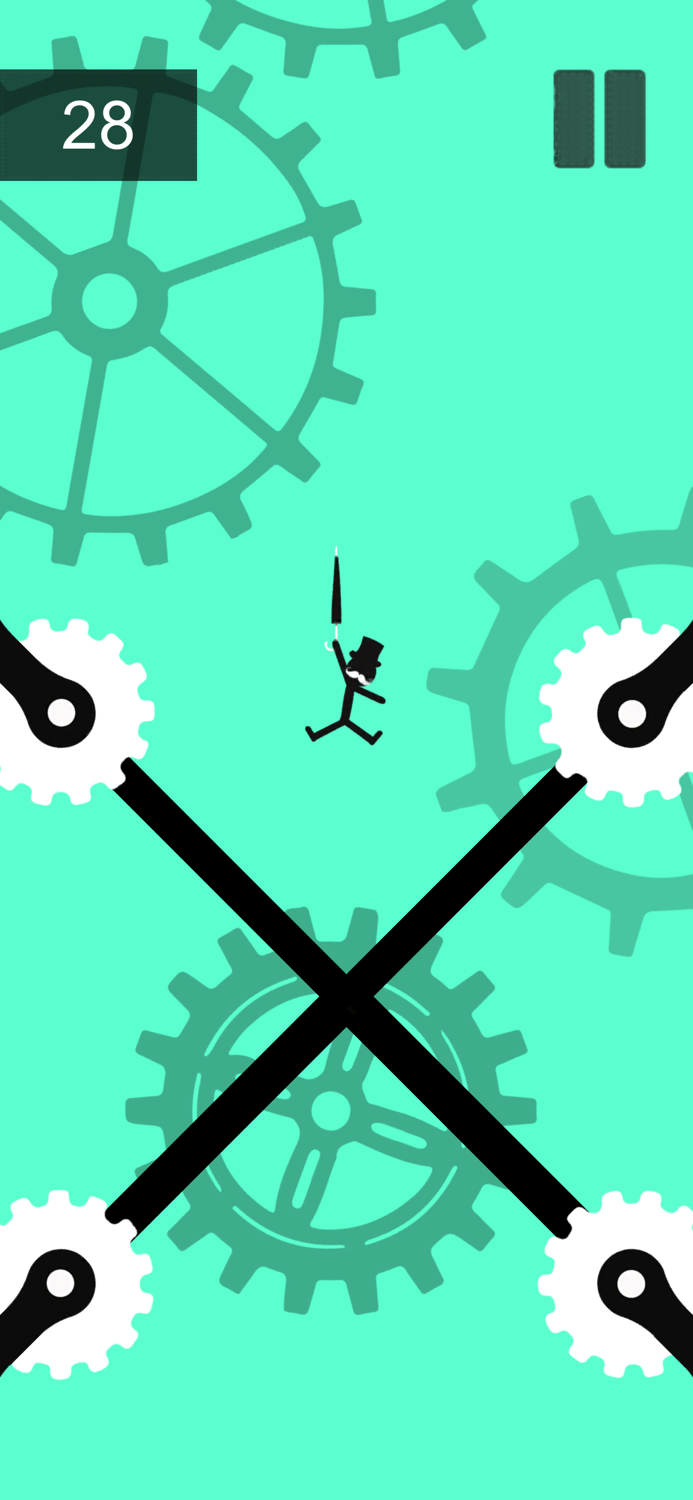 Stickman Umbrella Falls