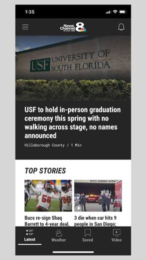 WFLA News Channel 8 For IPhone - APP DOWNLOAD