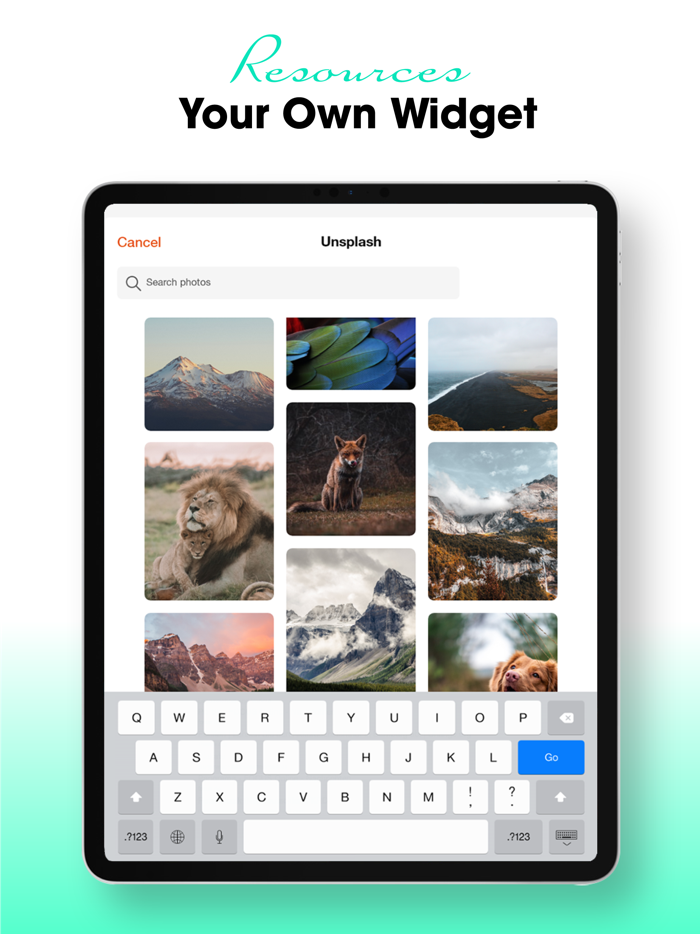 Aesthetic Calendar Widget